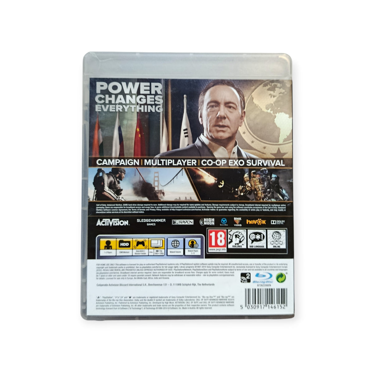 Call of Duty Advanced Warfare PS3 PAL FR Fonctionnel | Masaru