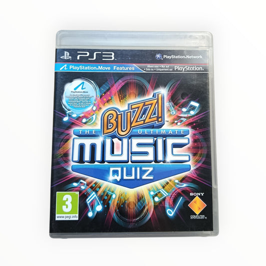 Buzz Music Quiz PS3 PAL FR Fonctionnel | Masaru