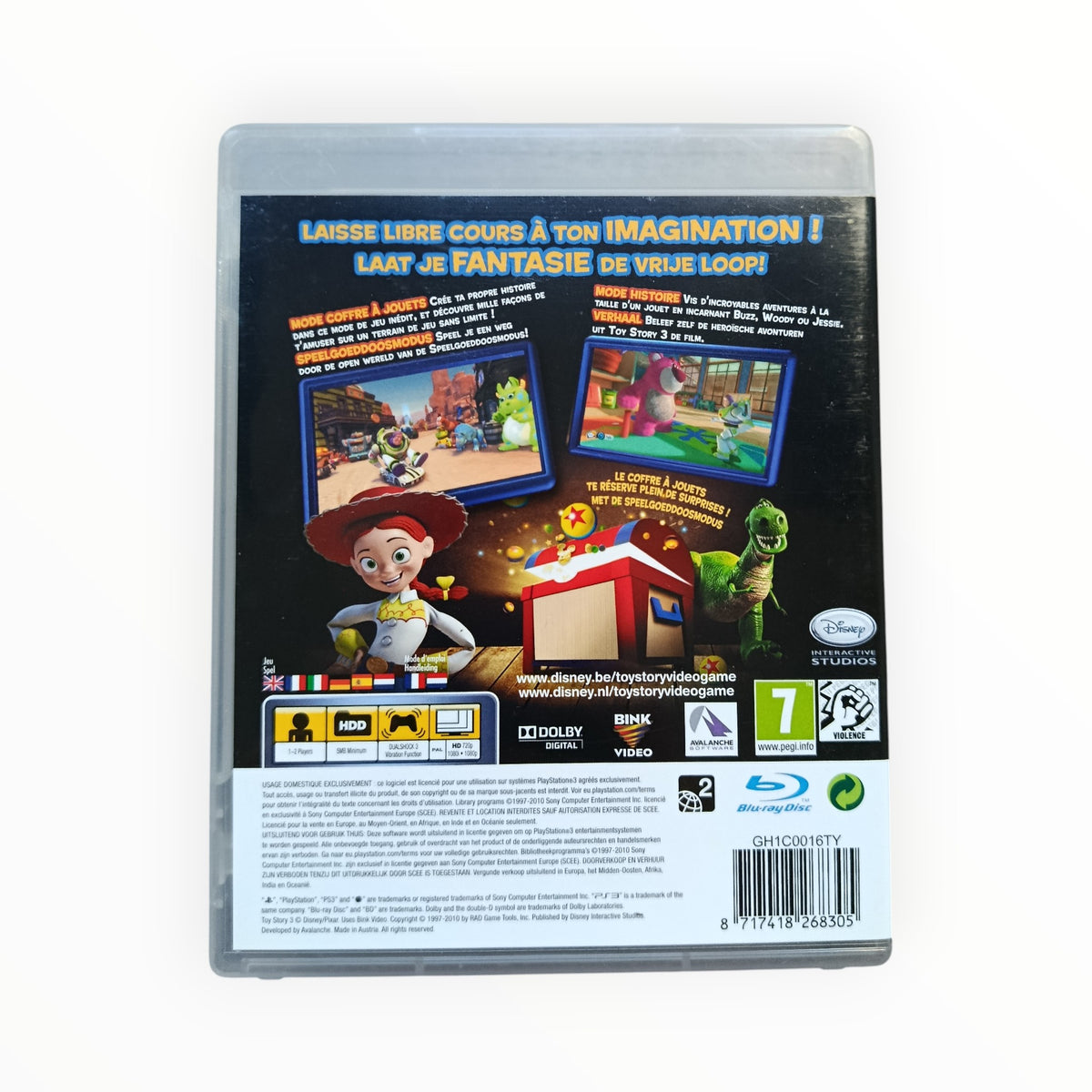 Toy Story 3 PS3 PAL FR Fonctionnel | Masaru