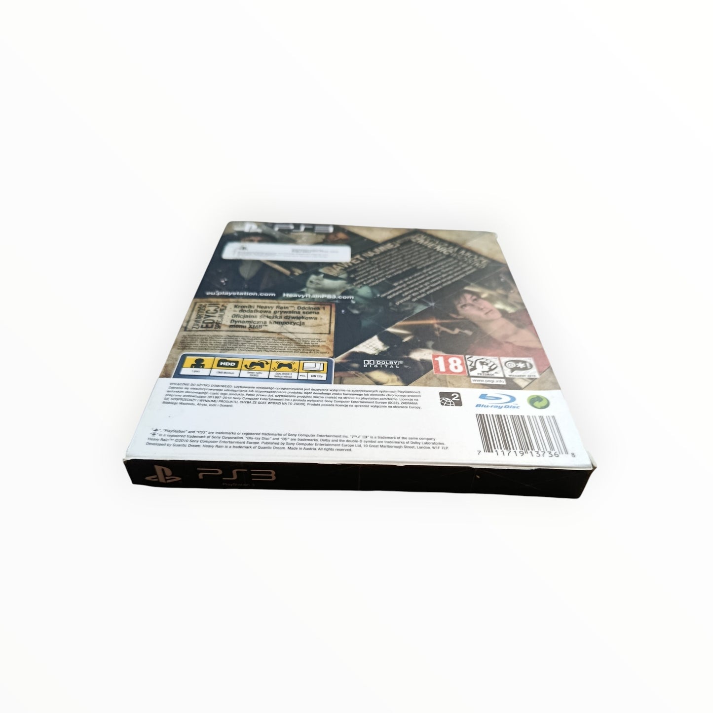 Heavy Rain Pack PS3 PAL FR Fonctionnel | Masaru