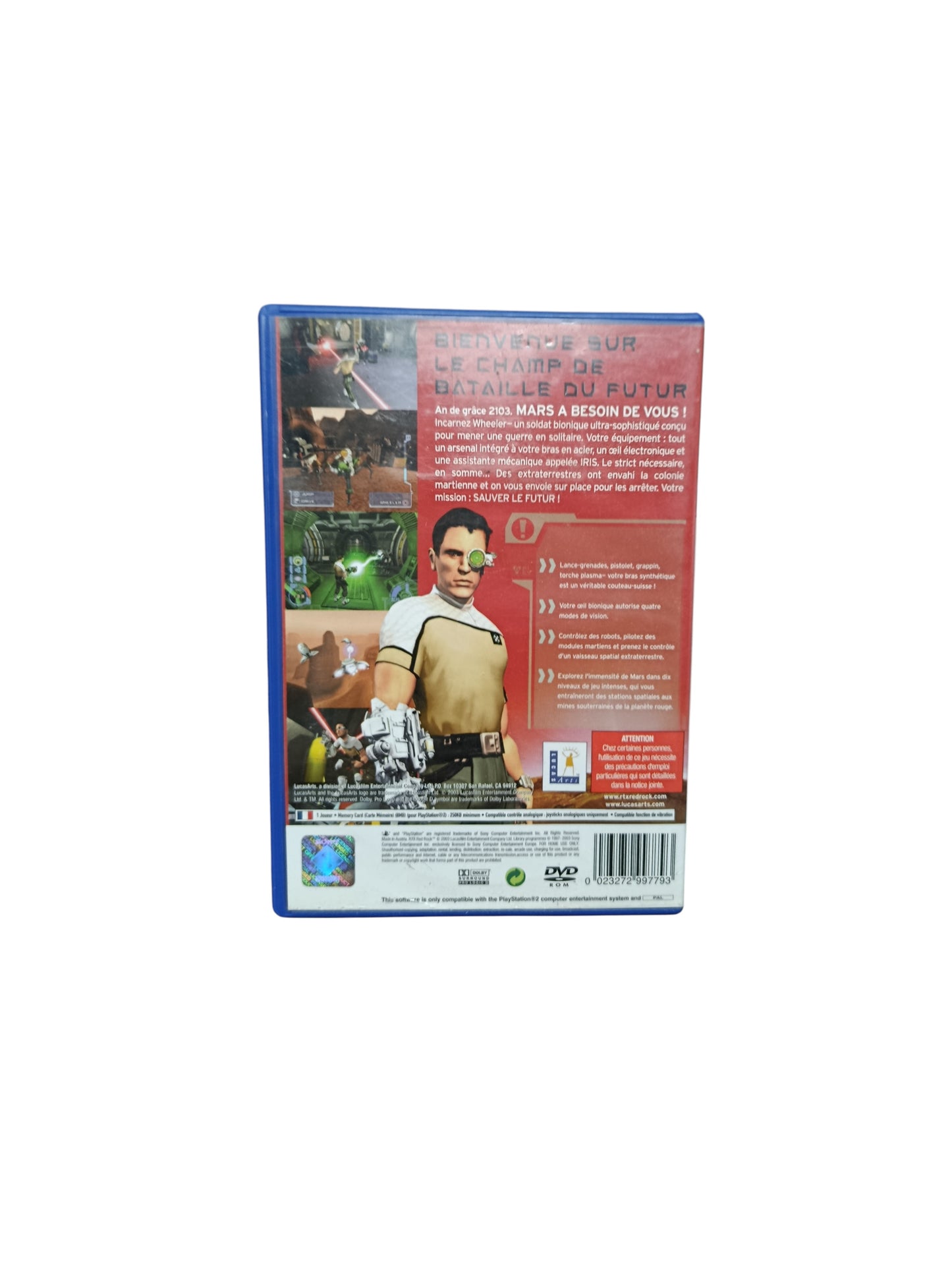 RTX Red Rock playstation 2 (PS2)