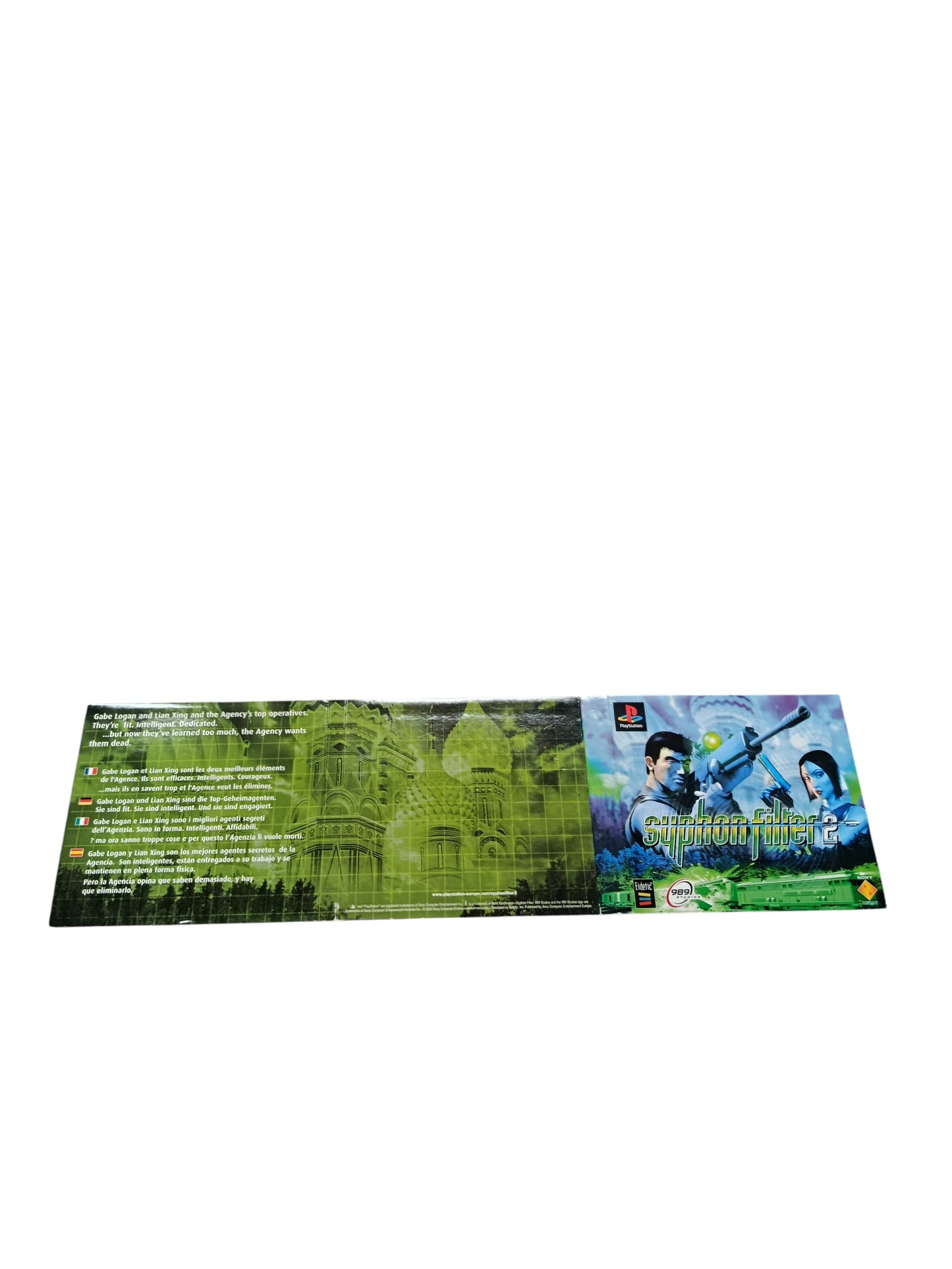 Press Kit Syphon Filter 2  PlayStation 1 (PS1)