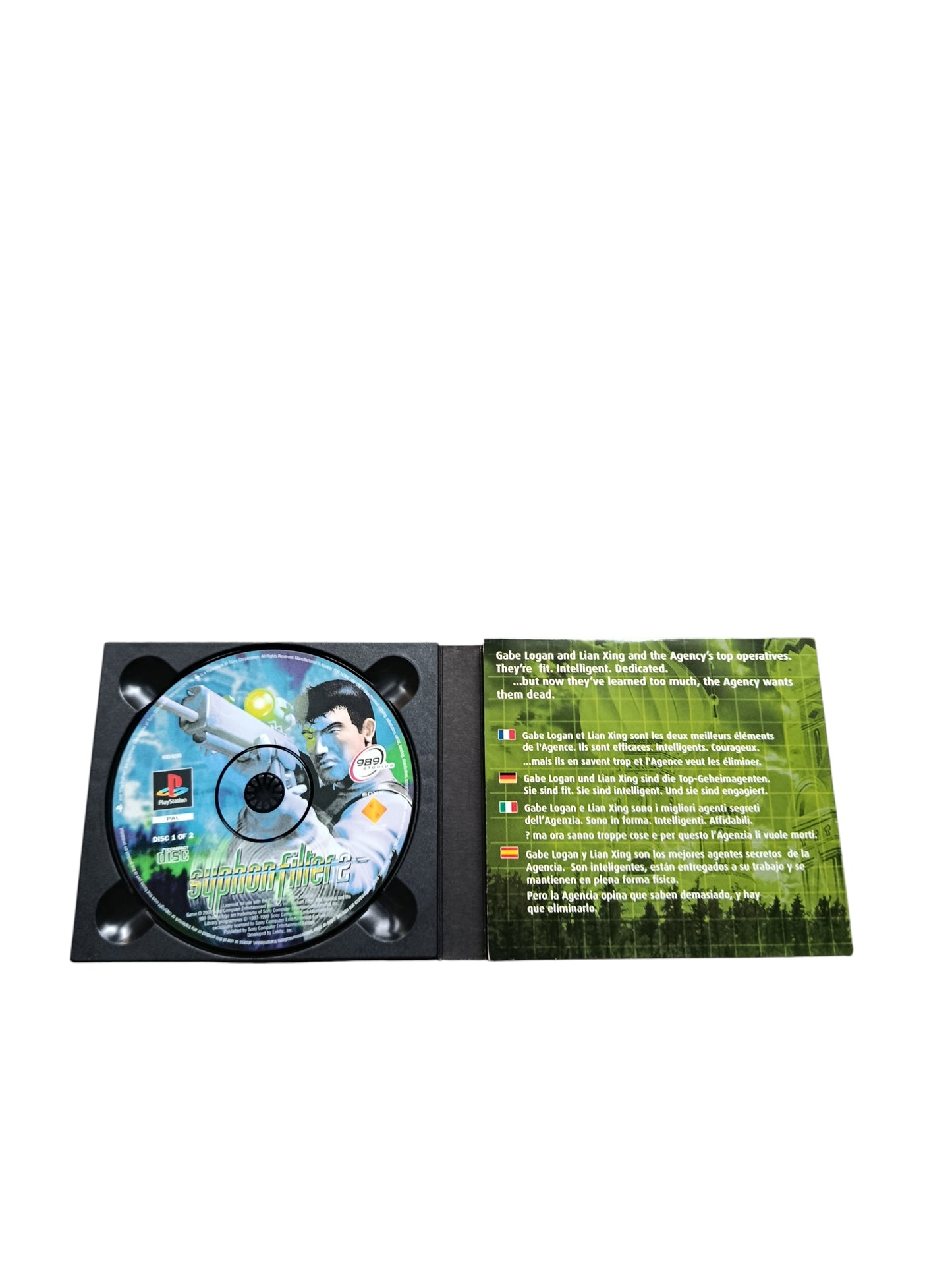 Press Kit Syphon Filter 2  PlayStation 1 (PS1)