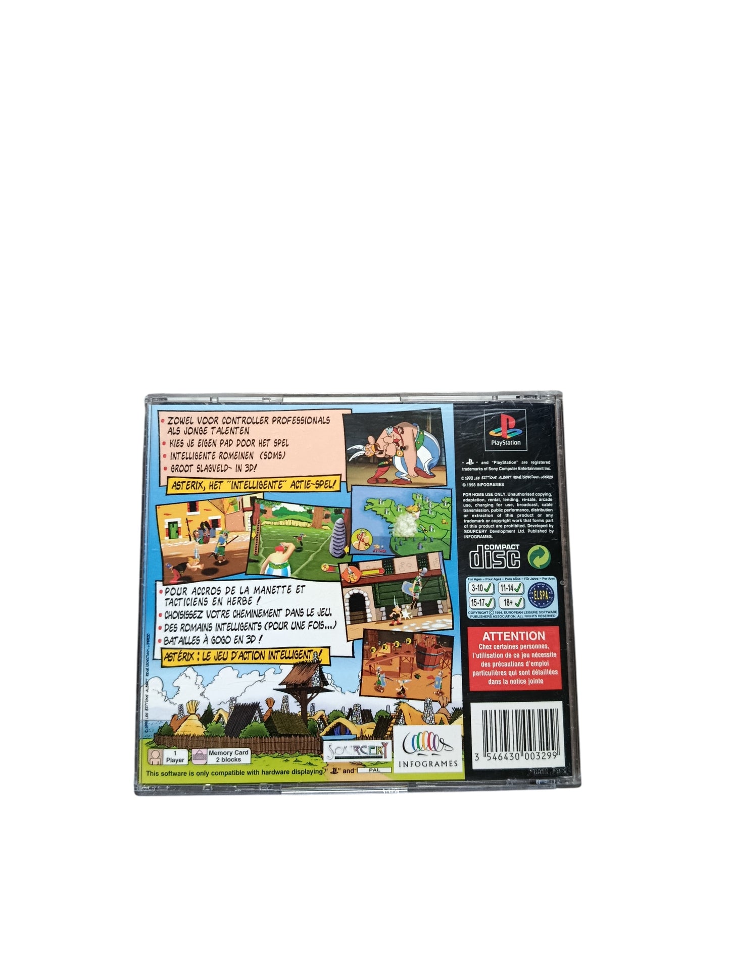 Astérix – PlayStation 1