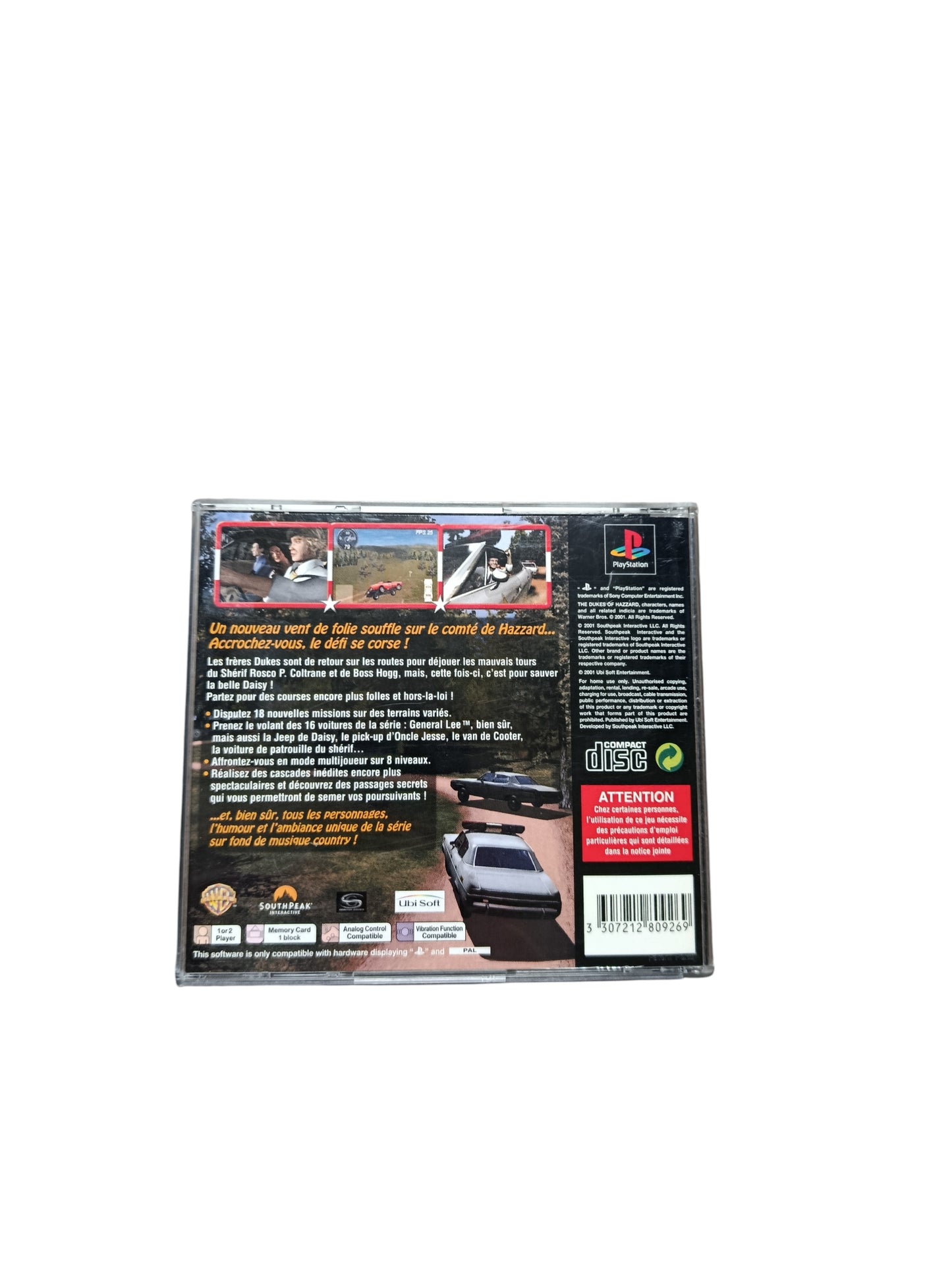 Sherif Fais moi Peur 2 PlayStation 1 (PS1)