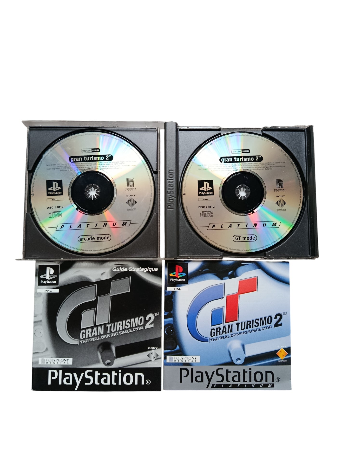 Gran Turismo 2 Platinum PS1 PAL Fonctionnel | Masaru