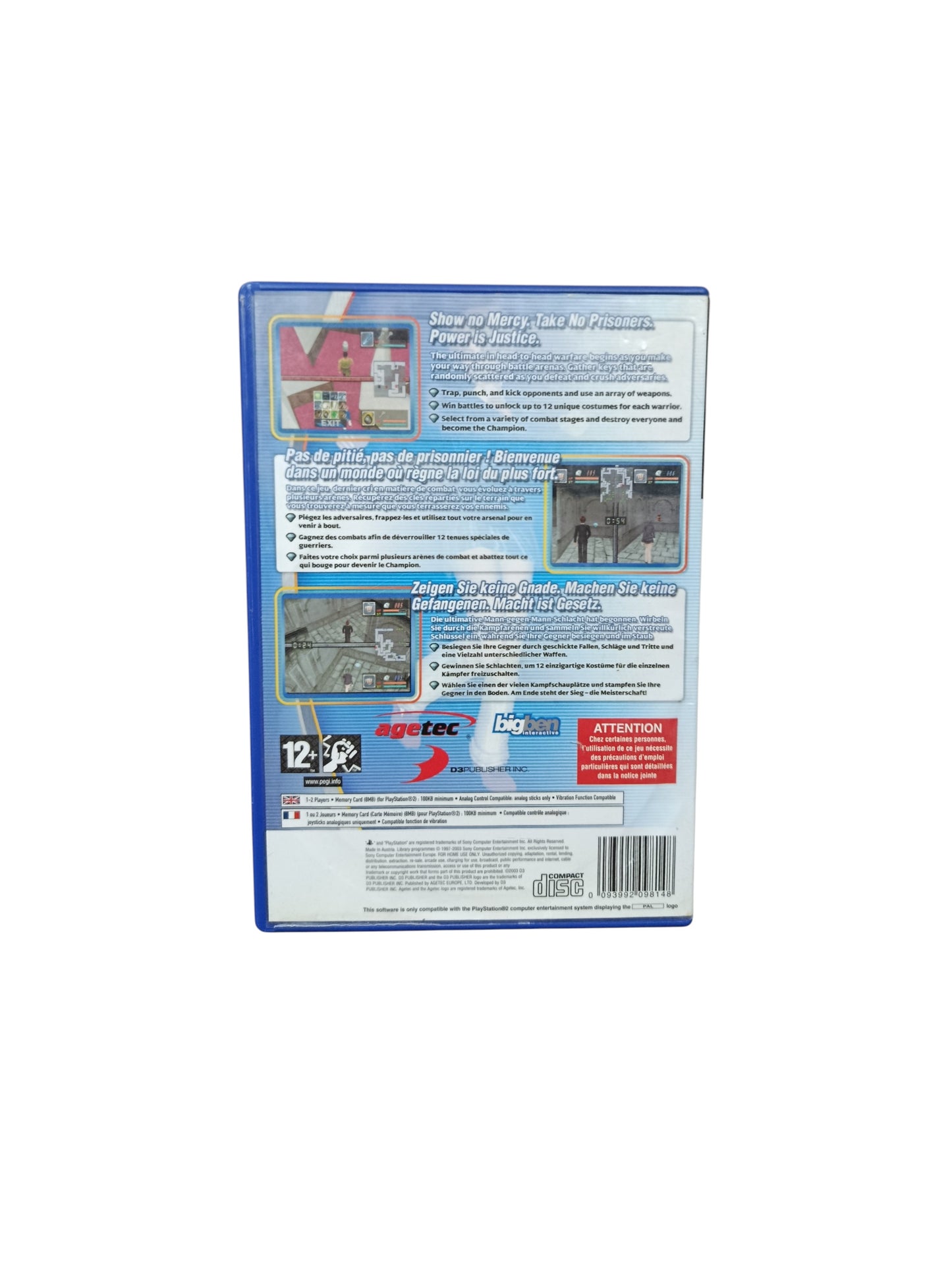 Maze Action playstation 2 (PS2)