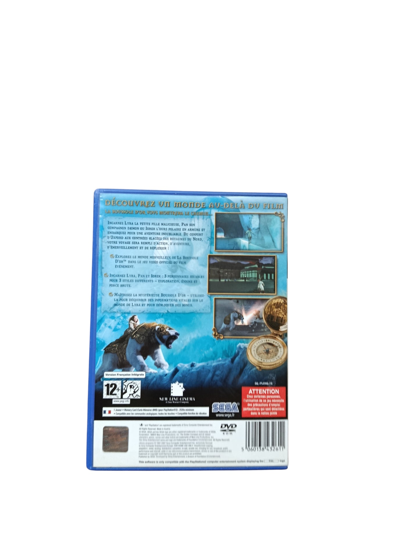 A la Croisée des Mondes la Boussole d'Or playstation 2 (PS2)