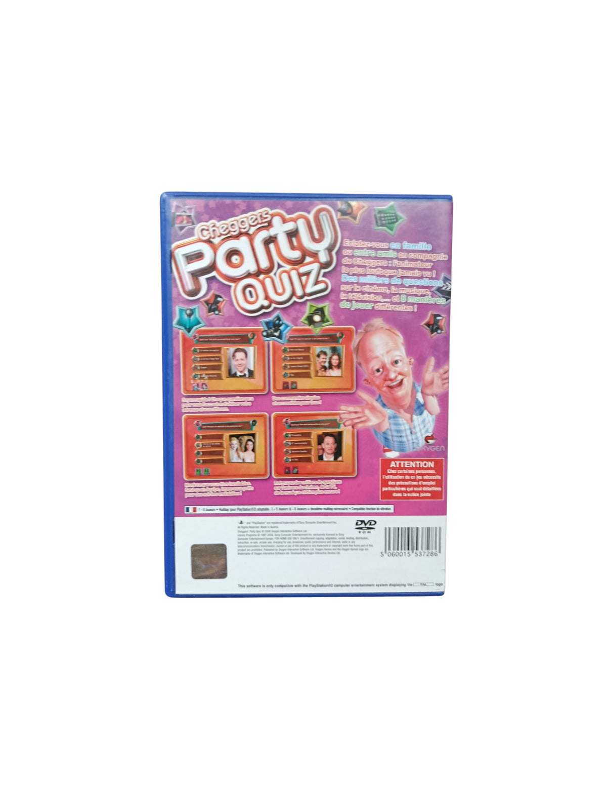 Cheggers Party Quizz playstation 2 (PS2)