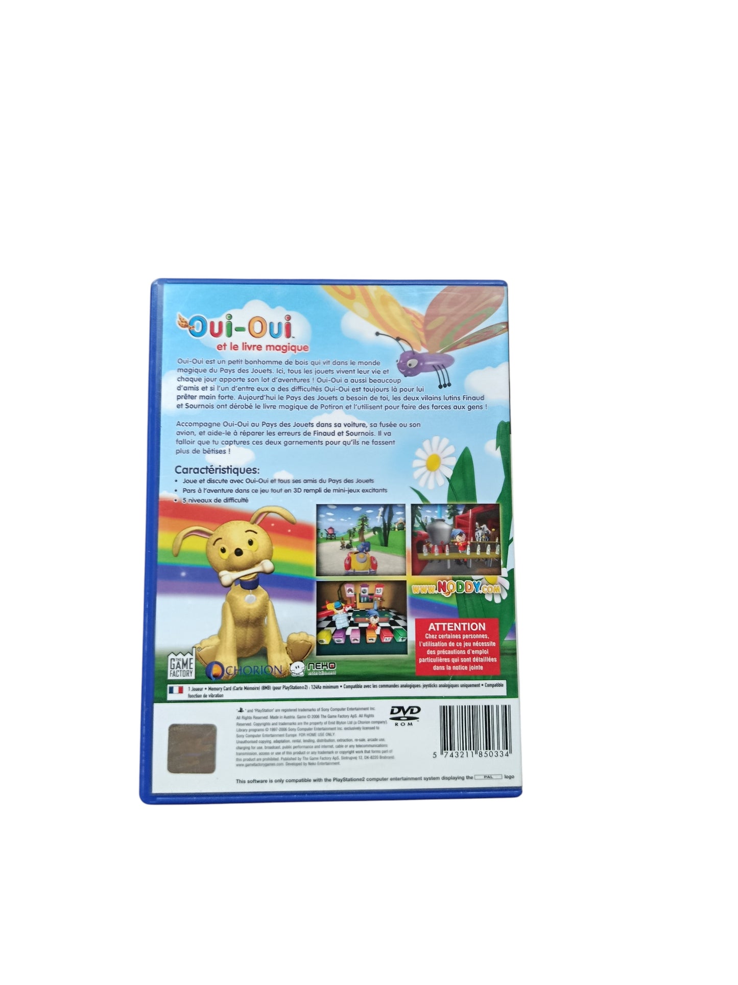 Oui-Oui et le Livre Magique playstation 2 (PS2)