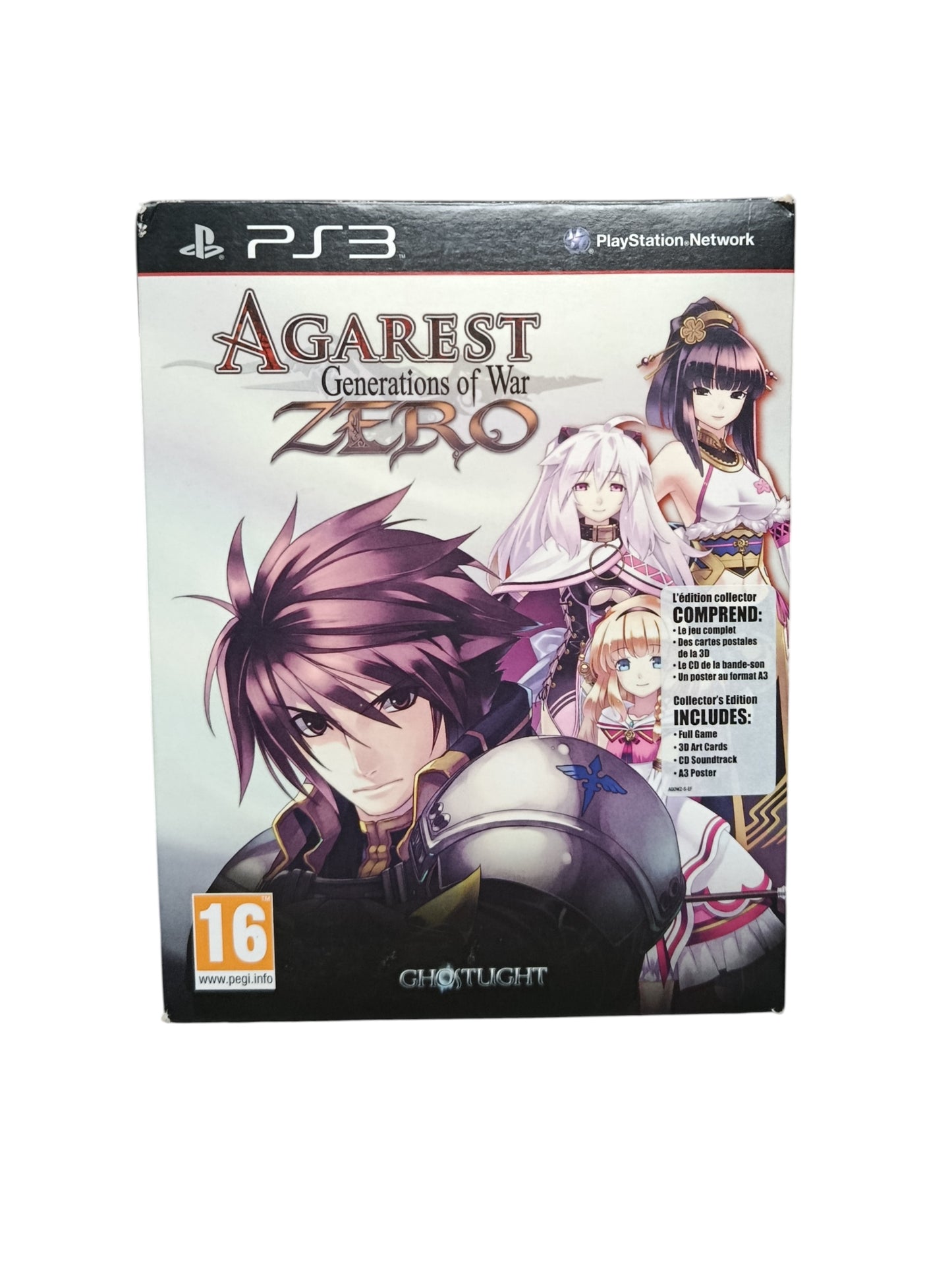 Agarest generation Of War Zero  PlayStation 3 (PS3)