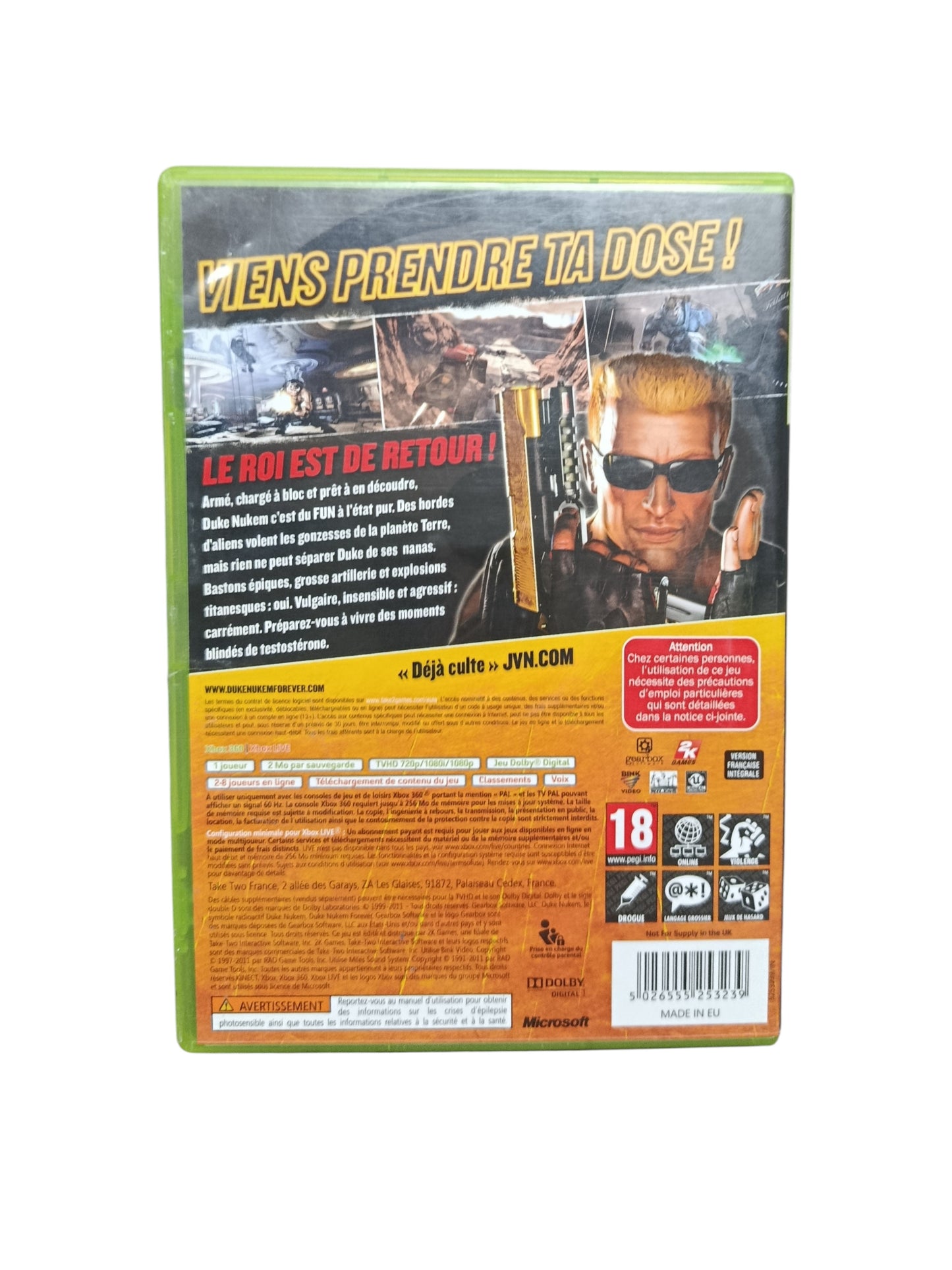Duke Nukem Forever Xbox 360