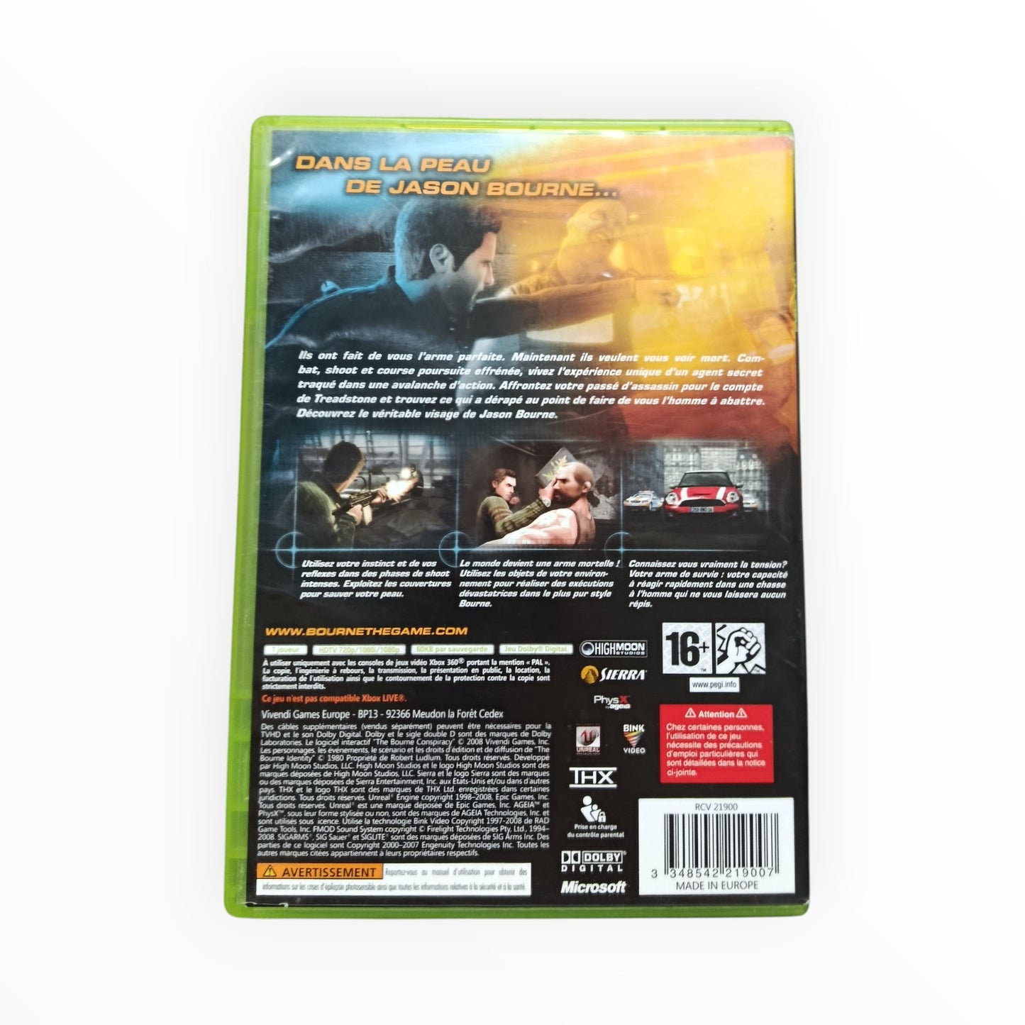 Mémoire dans La Peau Xbox 360