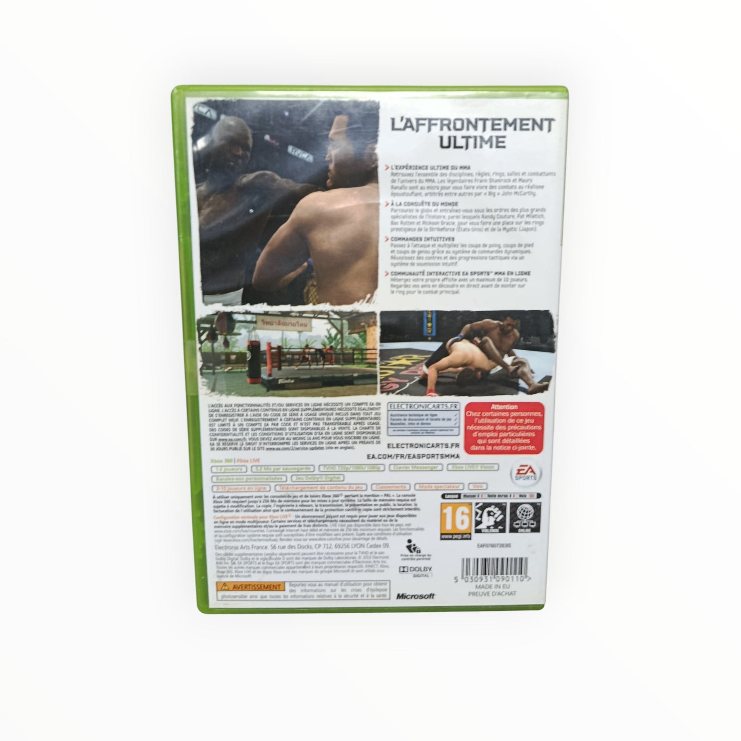 MMA EA Sports Xbox 360
