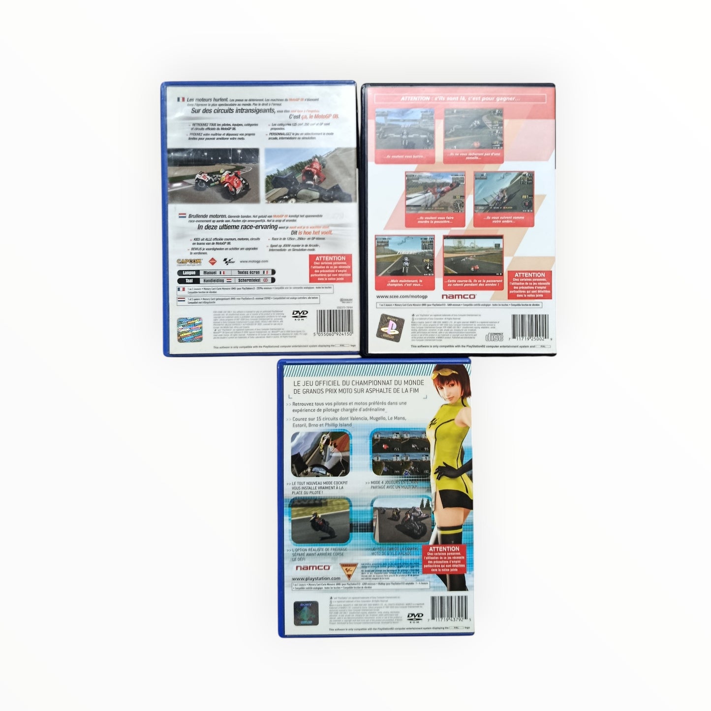 Lot Moto Gp Playstation 2 (PS2)