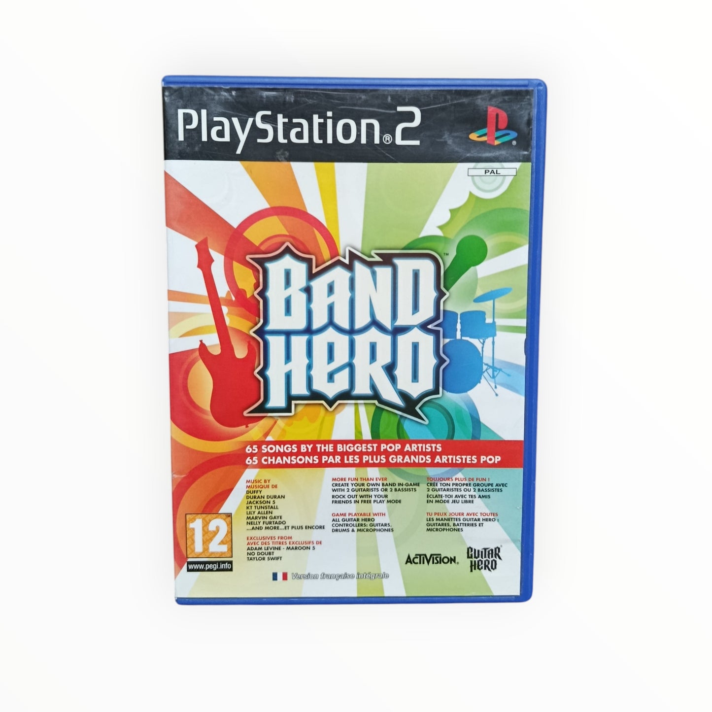 Band Hero playstation 2 (PS2)