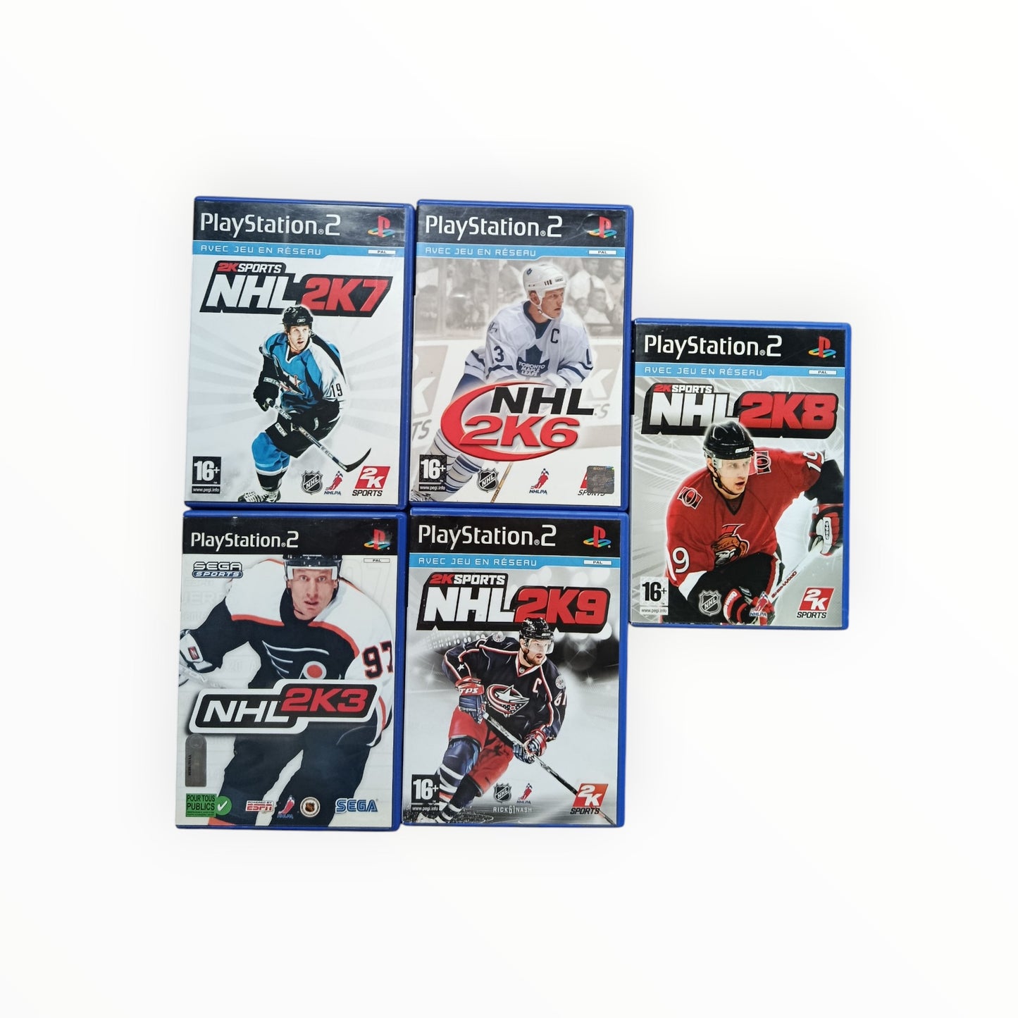 Bundle lot NHL 2K Playstation 2 (PS2)