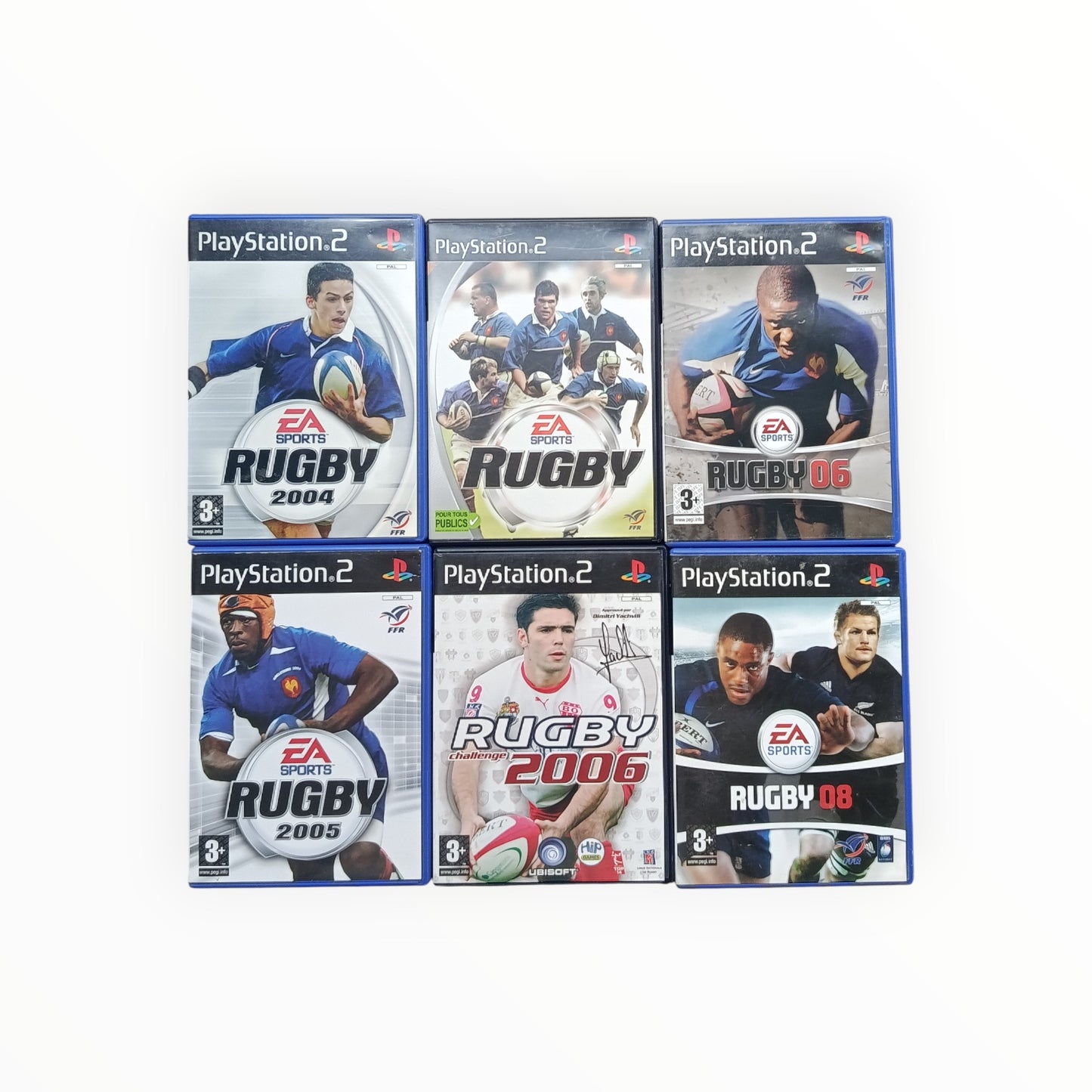 Bundle lot Rugby Playstation 2 (PS2)