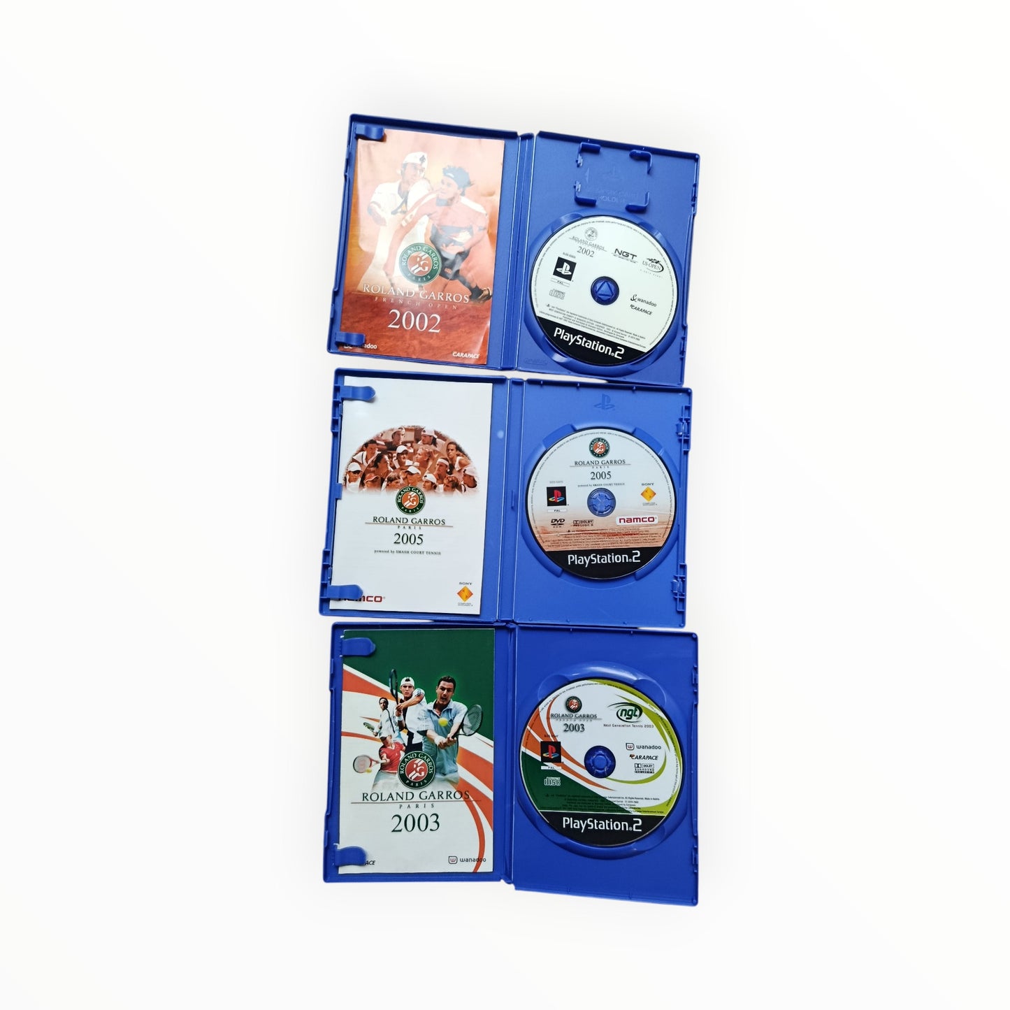 Bundle lot Roland Garros Playstation 2 (PS2)