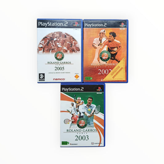 Bundle lot Roland Garros Playstation 2 (PS2)