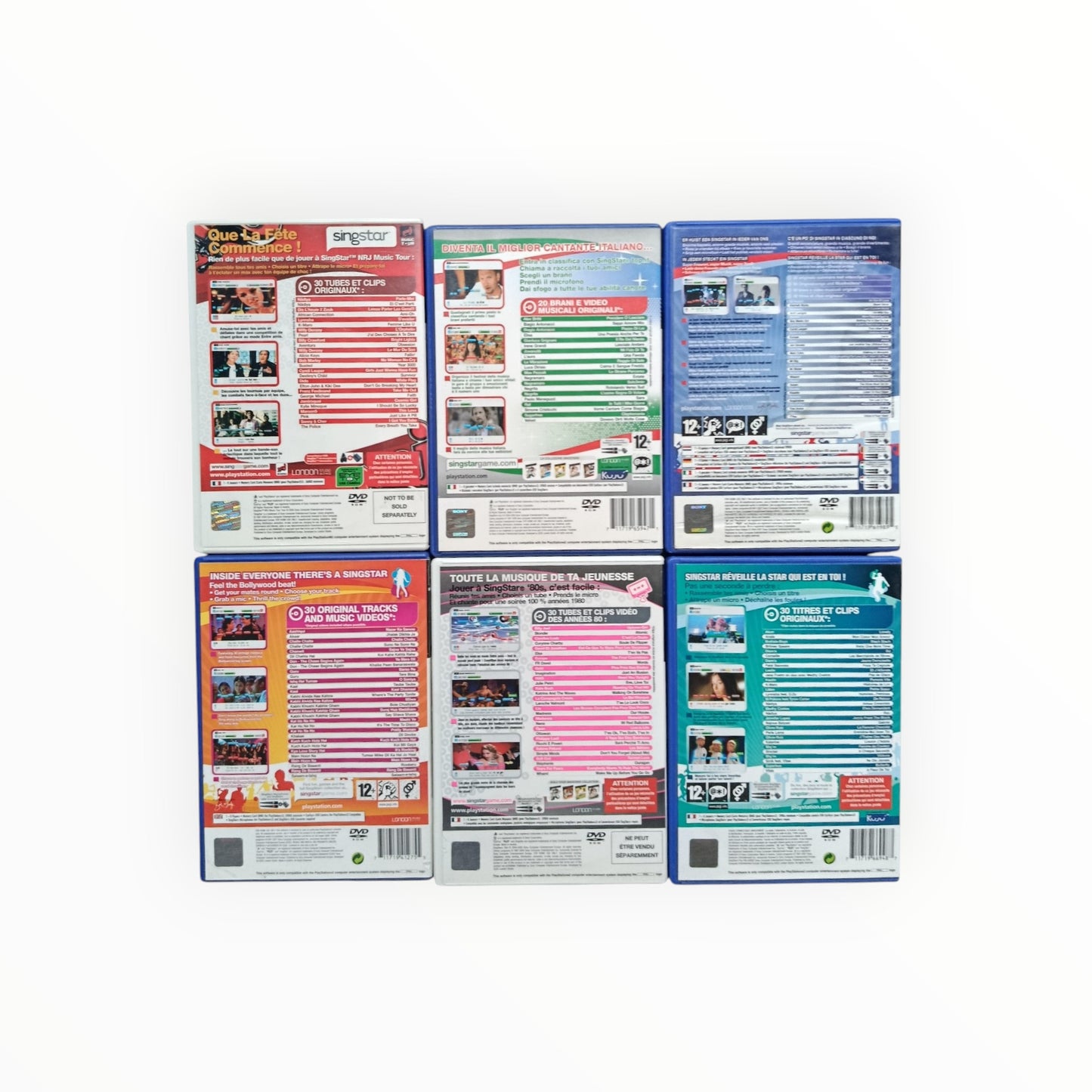 Bundle lot Singstar Playstation 2 (PS2)