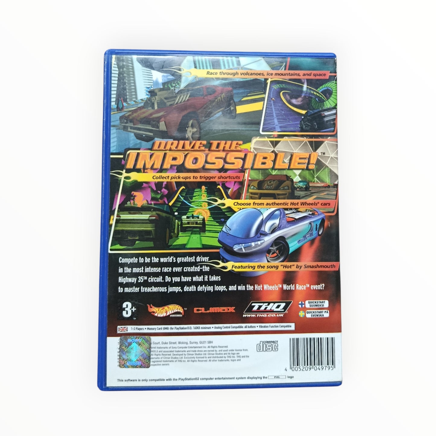 Hot Wheels World Race playstation 2 (PS2)