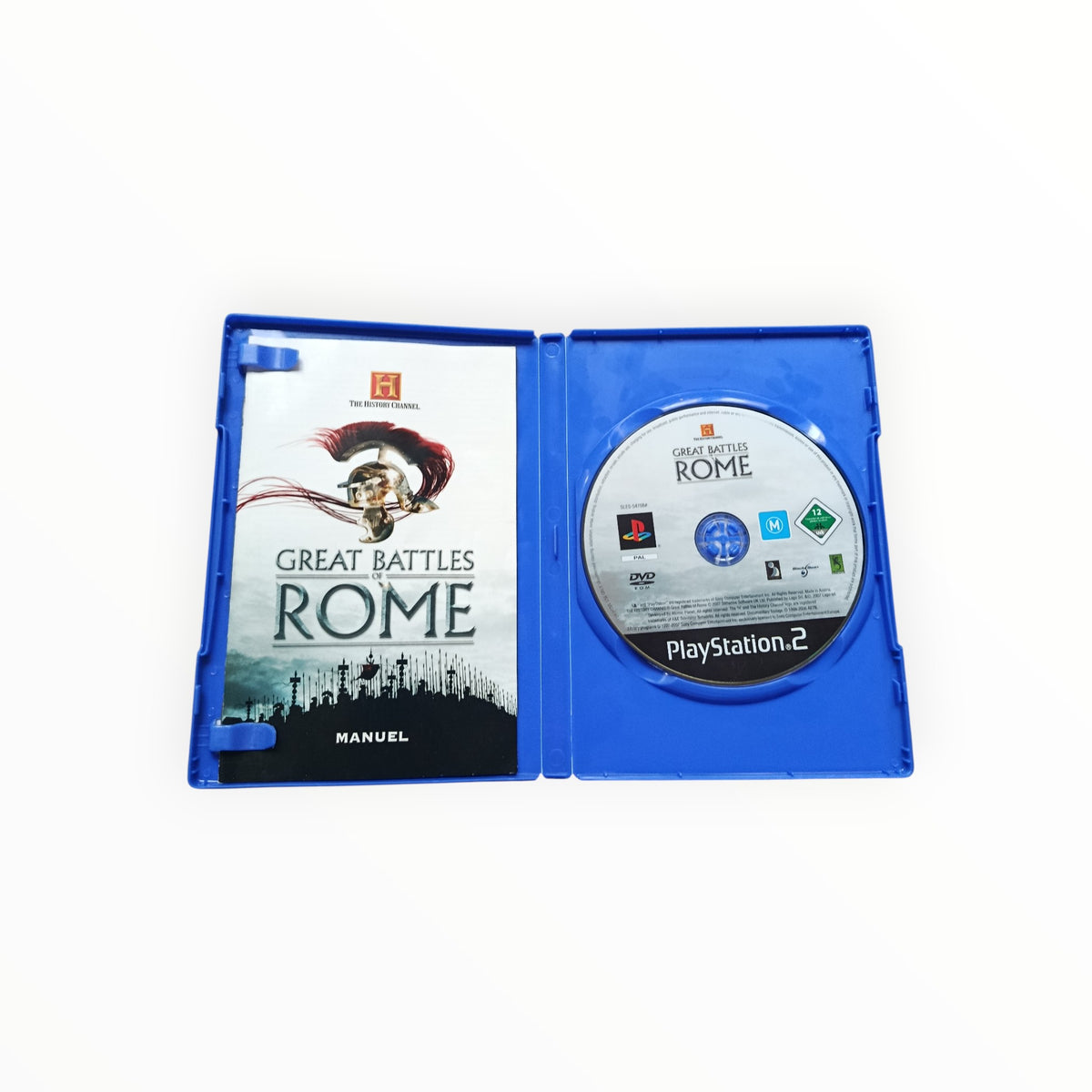 The History Channel Great Battles of Rome PS2 PAL FR Fonctionnel | Masaru