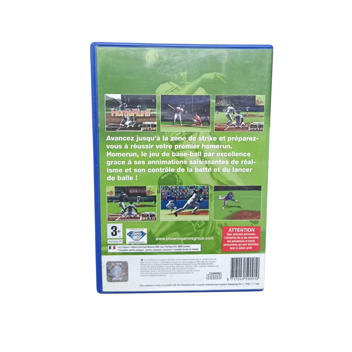 Home Run playstation 2 (PS2)