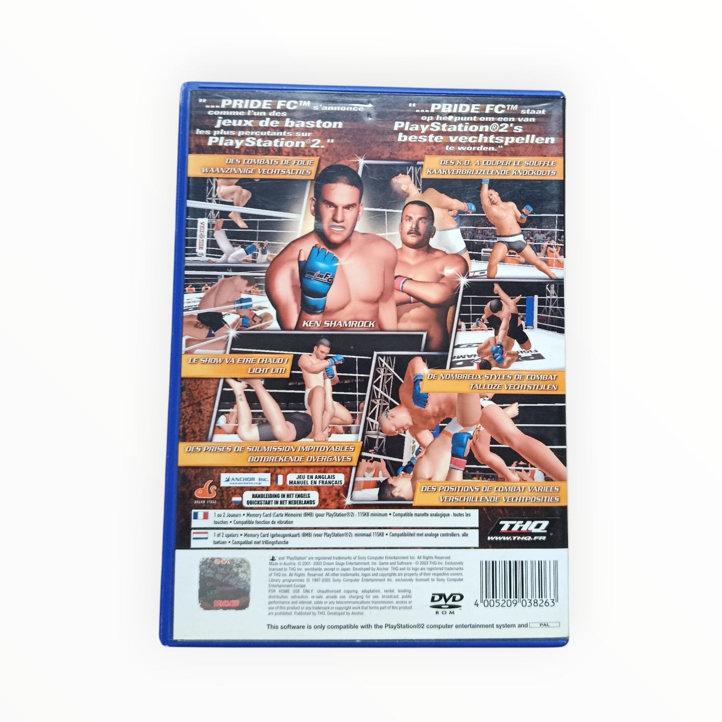 Pride Fighting Championships playstation 2 (PS2)