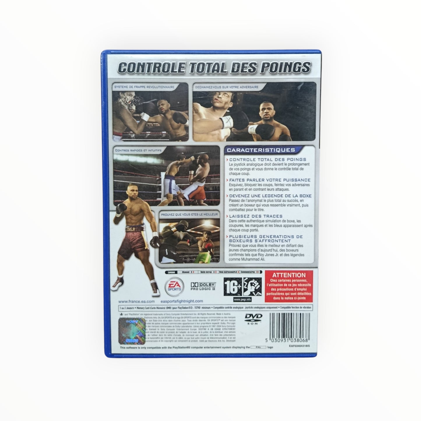 Fight Night 2004 playstation 2 (PS2)
