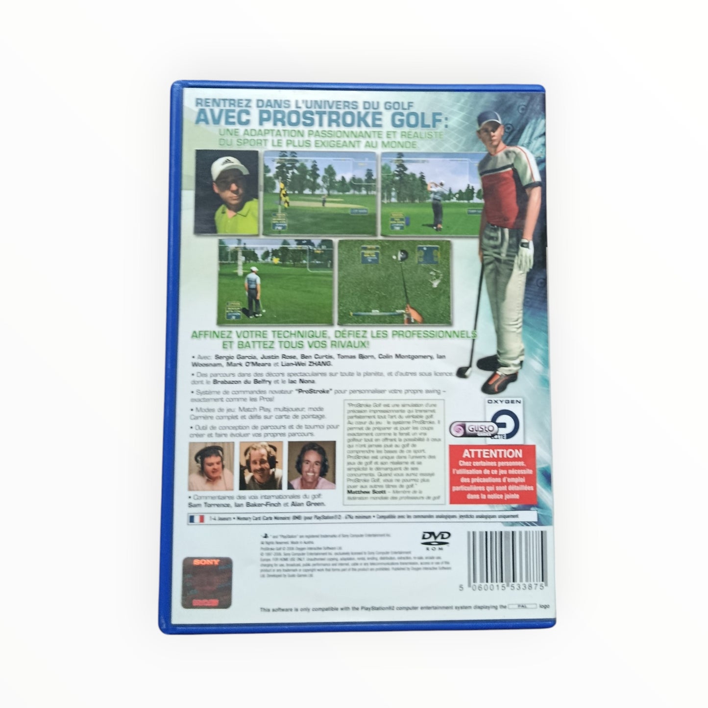 ProStroke Golf : World Tour 2007  playstation 2 (PS2)
