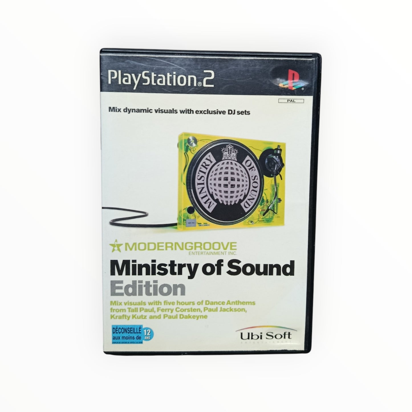 Moderngroove Ministry Of Sound Edition playstation 2 (PS2)
