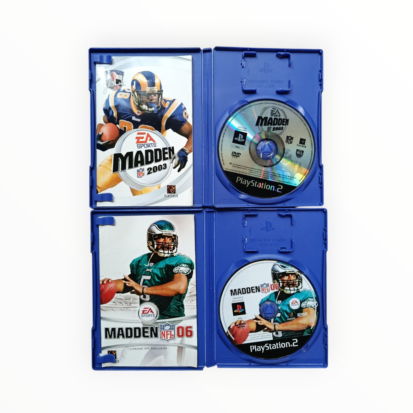 PACK Bundle Madden NFL Playstation 2 (PS2)