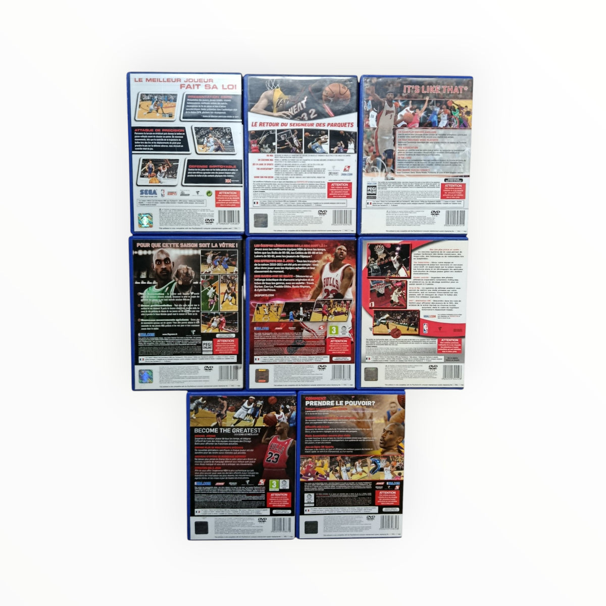 Lot Bundle NBA 2K playstation 2 (PS2)