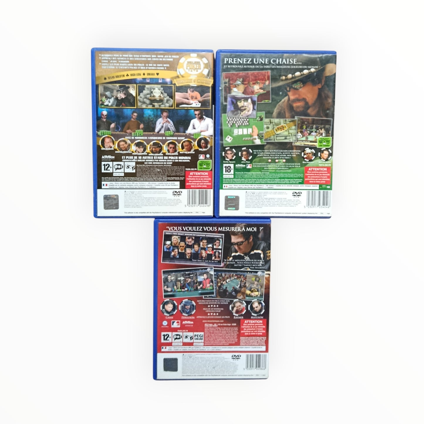 Lot Bundle Poker playstation 2 (PS2)