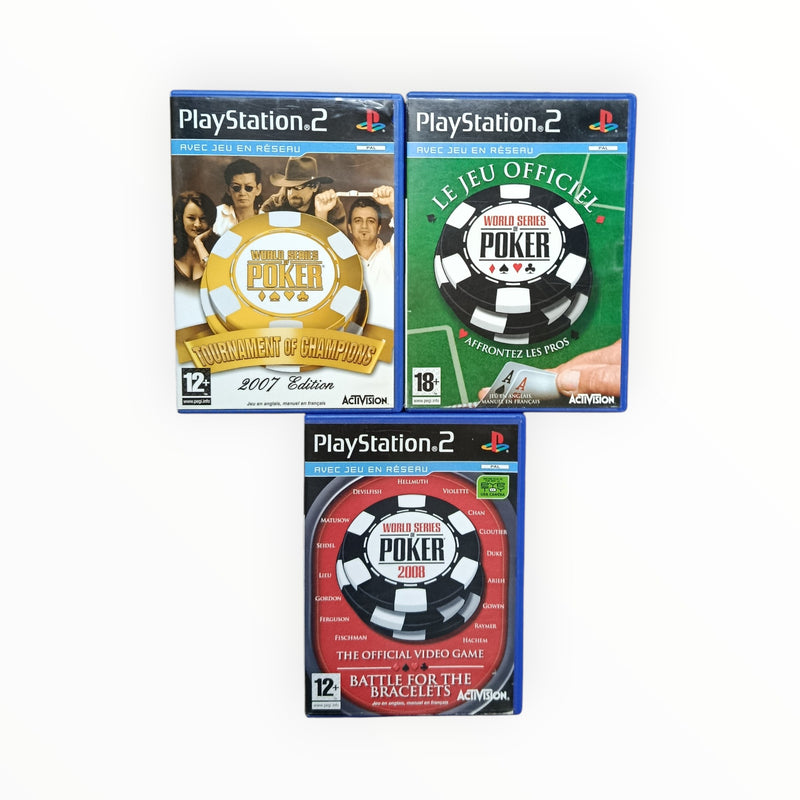 Lot Bundle Poker playstation 2 (PS2)