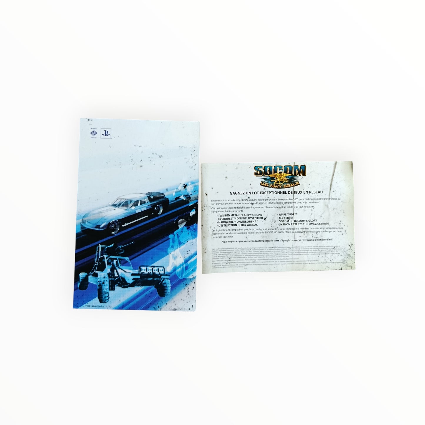 Pack Socom US NAVY Seals Playstation 2 (PS2)