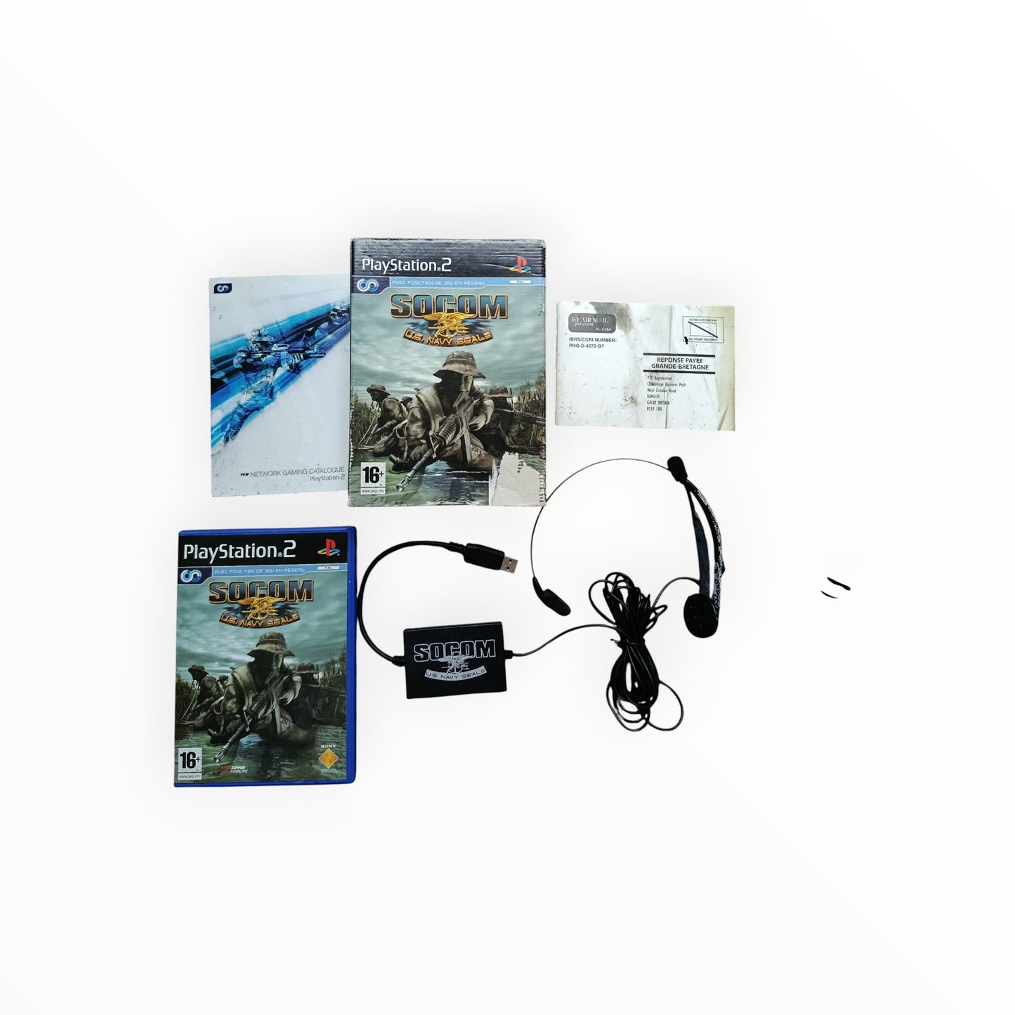 Pack Socom US NAVY Seals Playstation 2 (PS2)