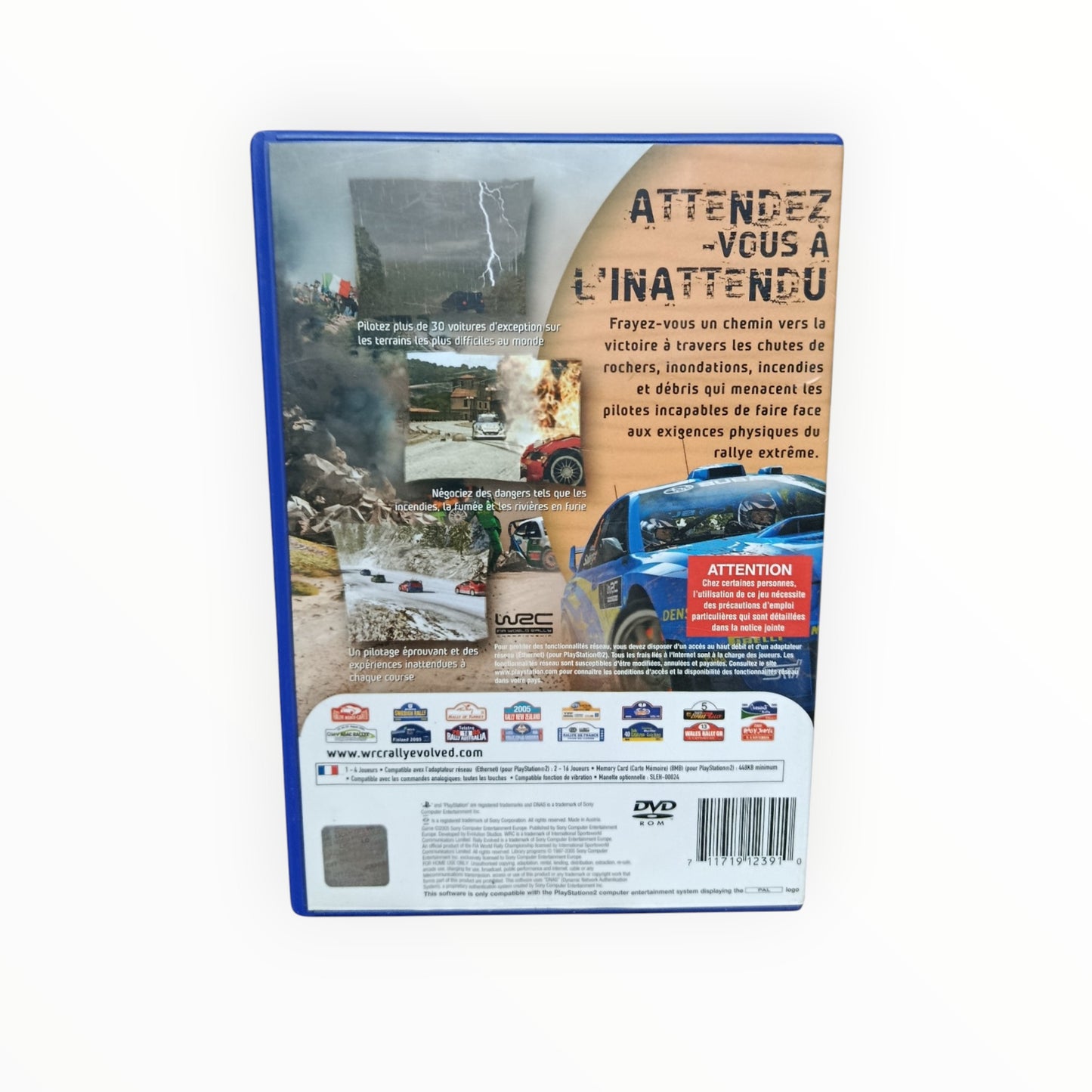 PACK Sebastien Loeb W2C playstation 2 (PS2)