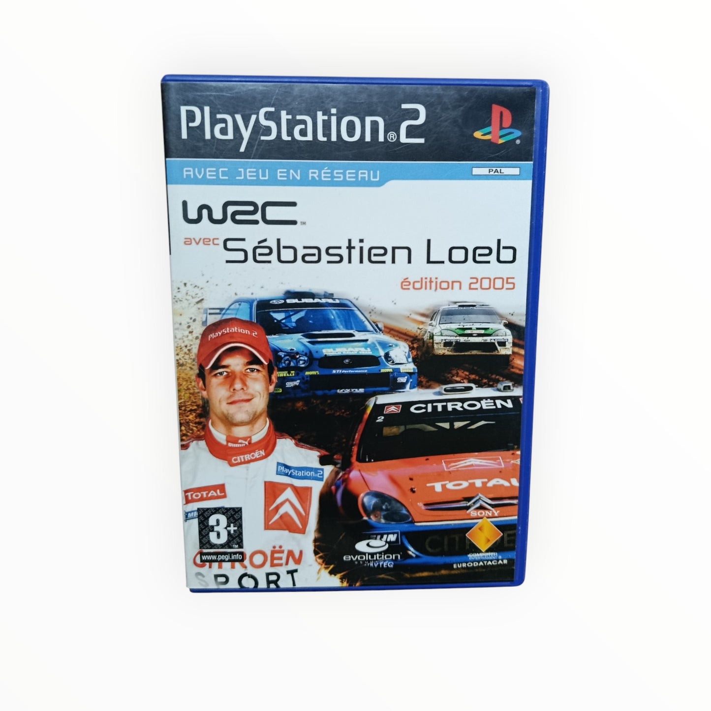 PACK Sebastien Loeb W2C playstation 2 (PS2)