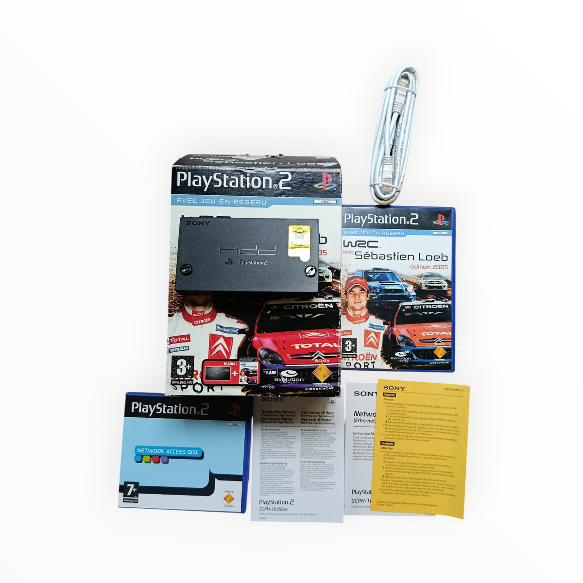 PACK Sebastien Loeb W2C playstation 2 (PS2)