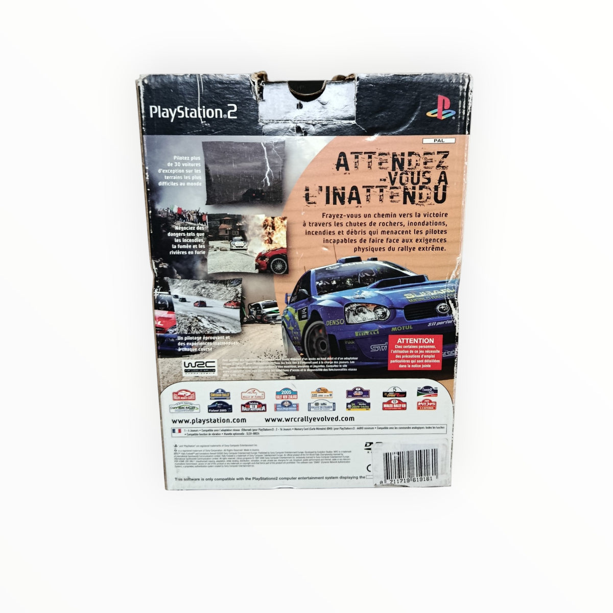 PACK Sebastien Loeb W2C playstation 2 (PS2)