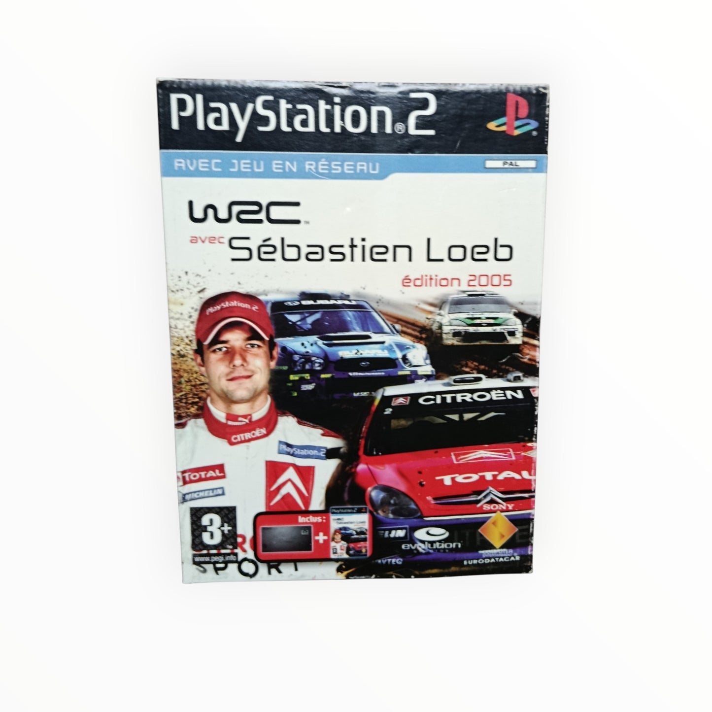 PACK Sebastien Loeb W2C playstation 2 (PS2)
