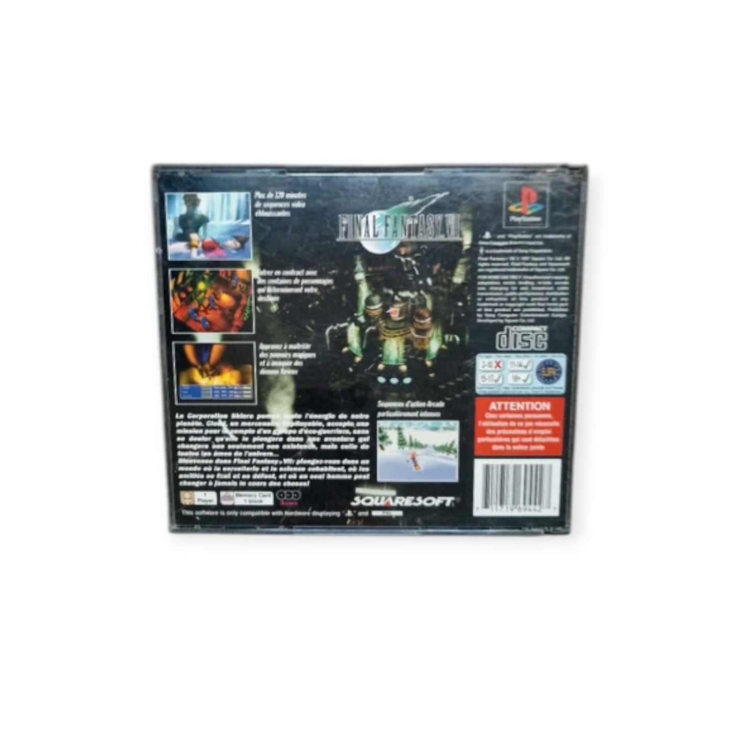 Final Fantasy VII Playstation 1 (PS1)