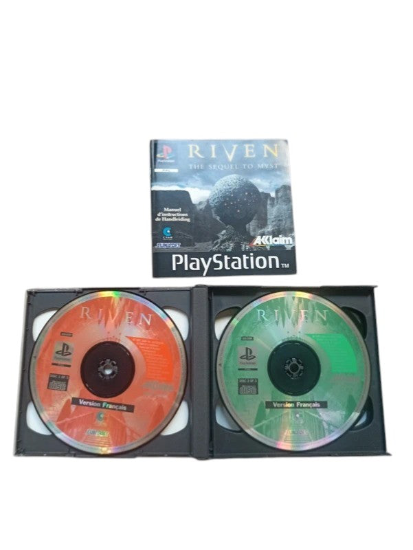 RIVEN THE SEQUEL TO MYST playstation 1 (PS1)