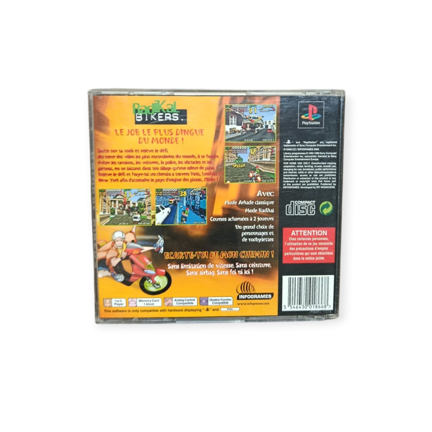 Radikal Bikers – PlayStation 1 (PS1) | Complet