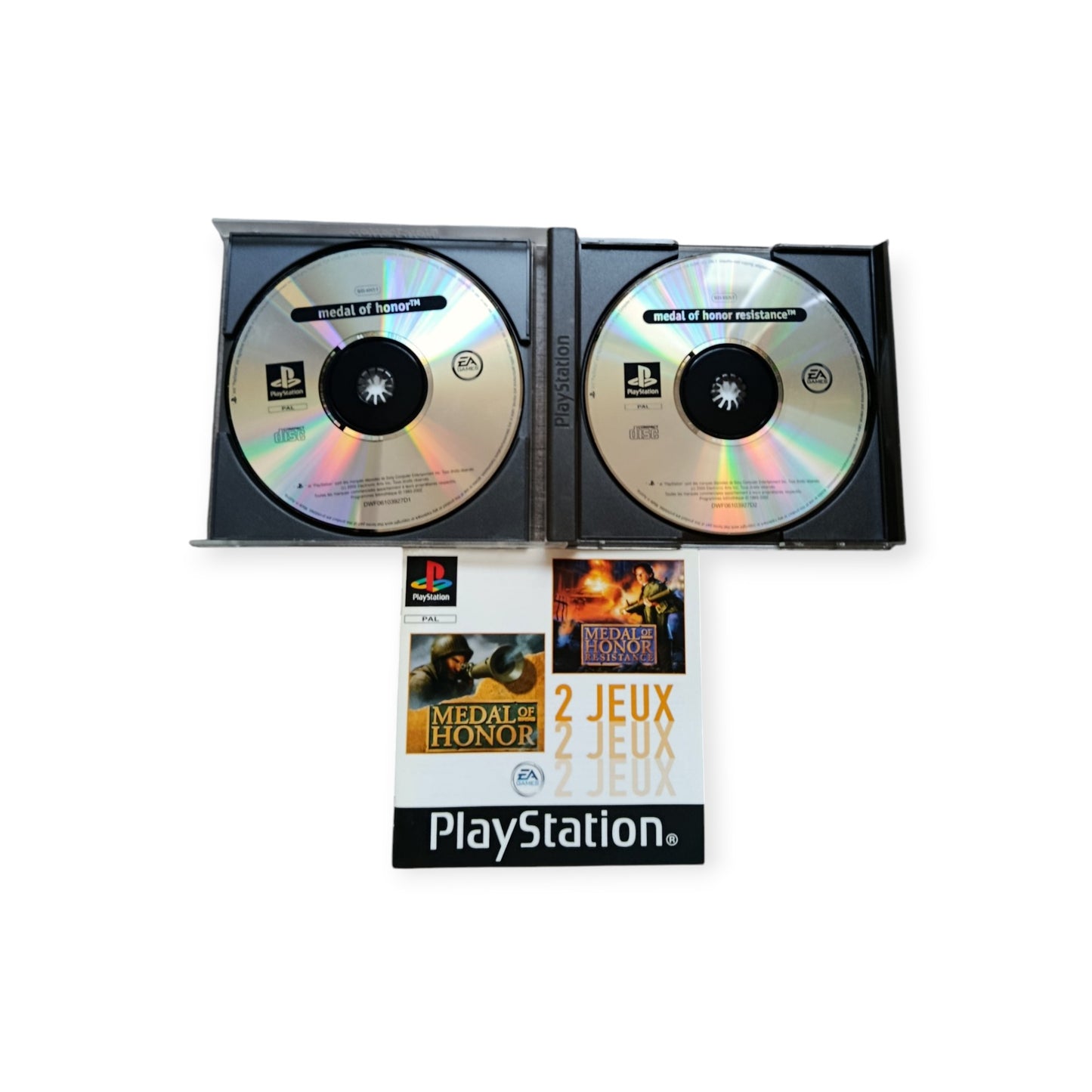 Medal of Honor – Lot 2 Jeux – PlayStation 1 (PS1)
