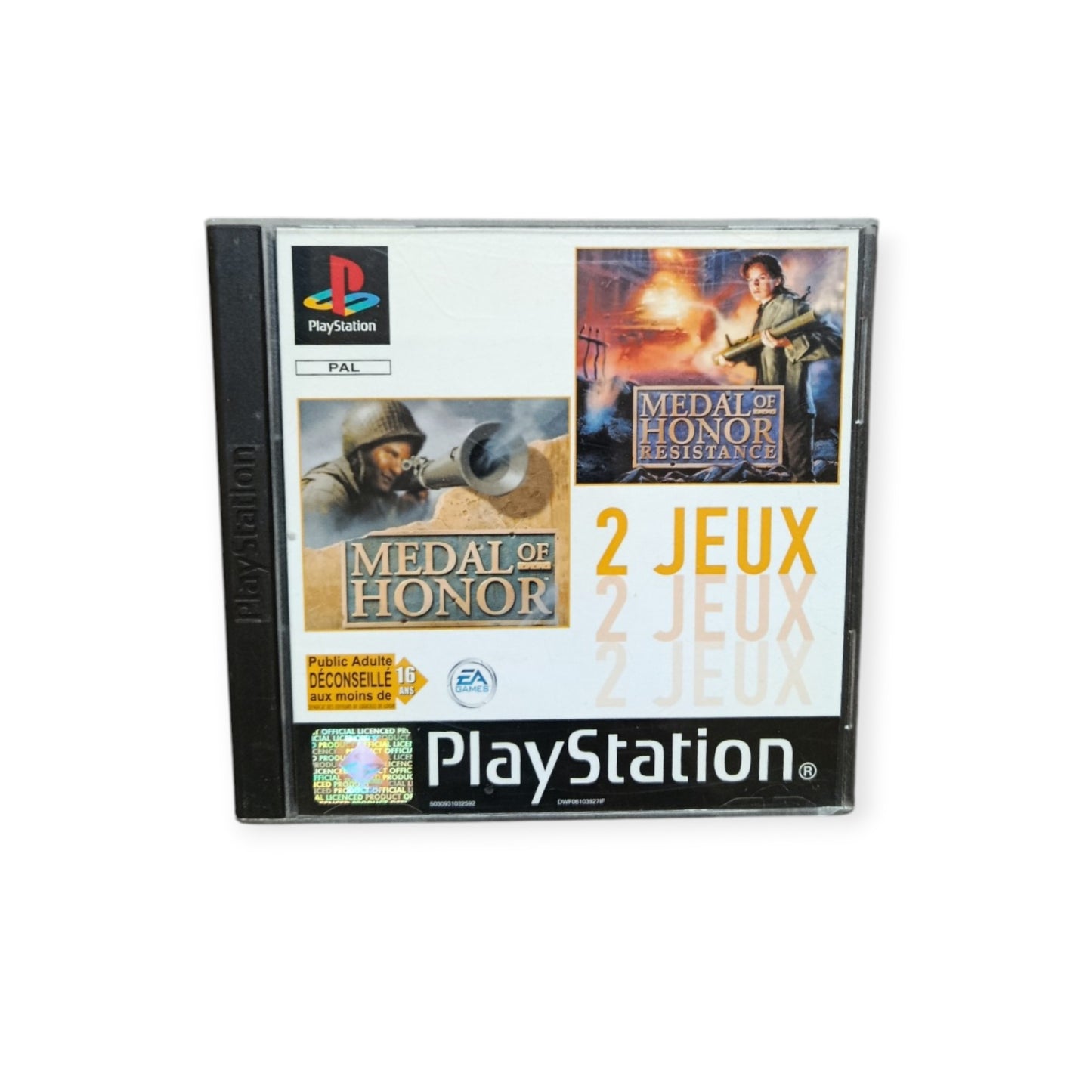 Medal of Honor – Lot 2 Jeux – PlayStation 1 (PS1)