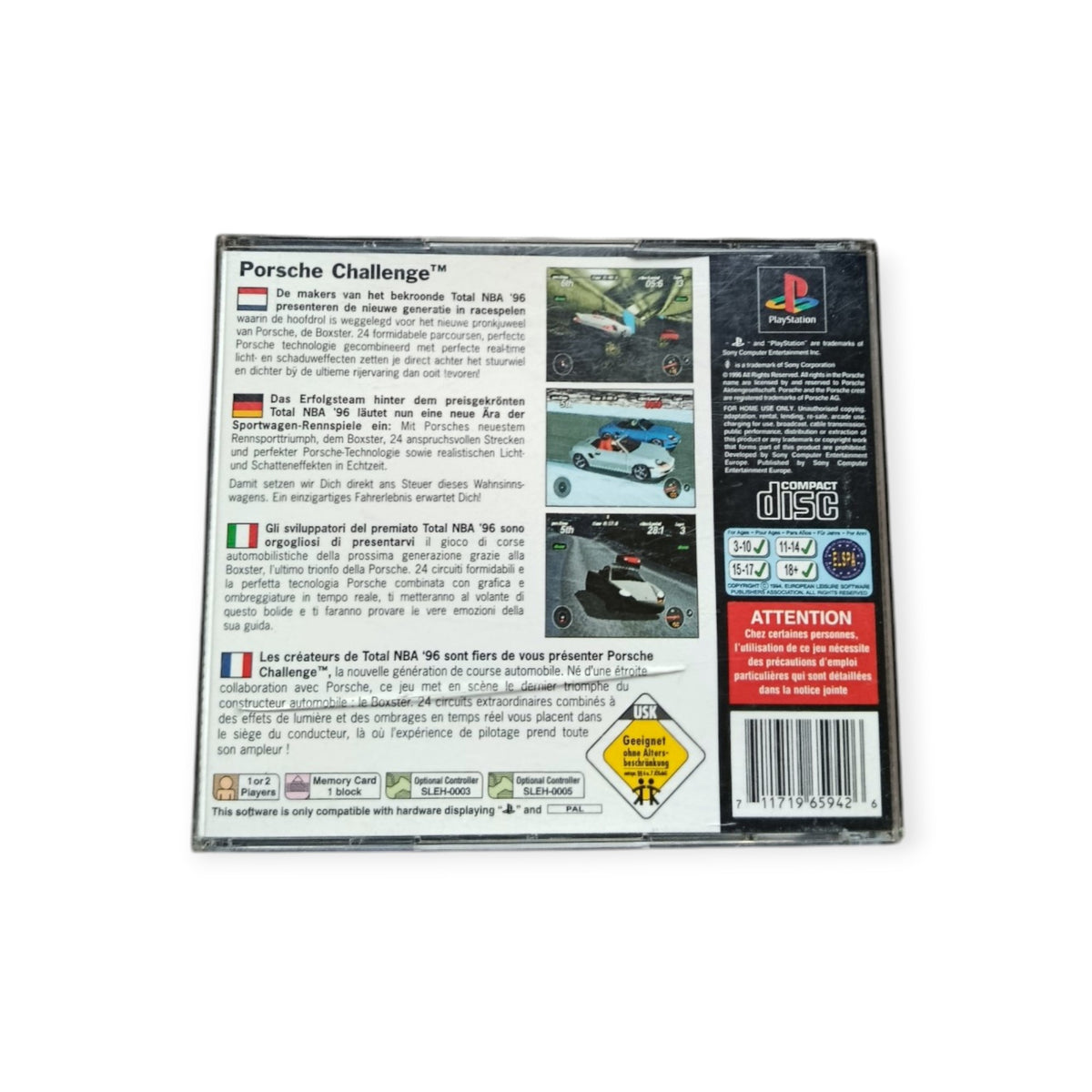 PORSCHE CHALLENGE playstation 1 (PS1)