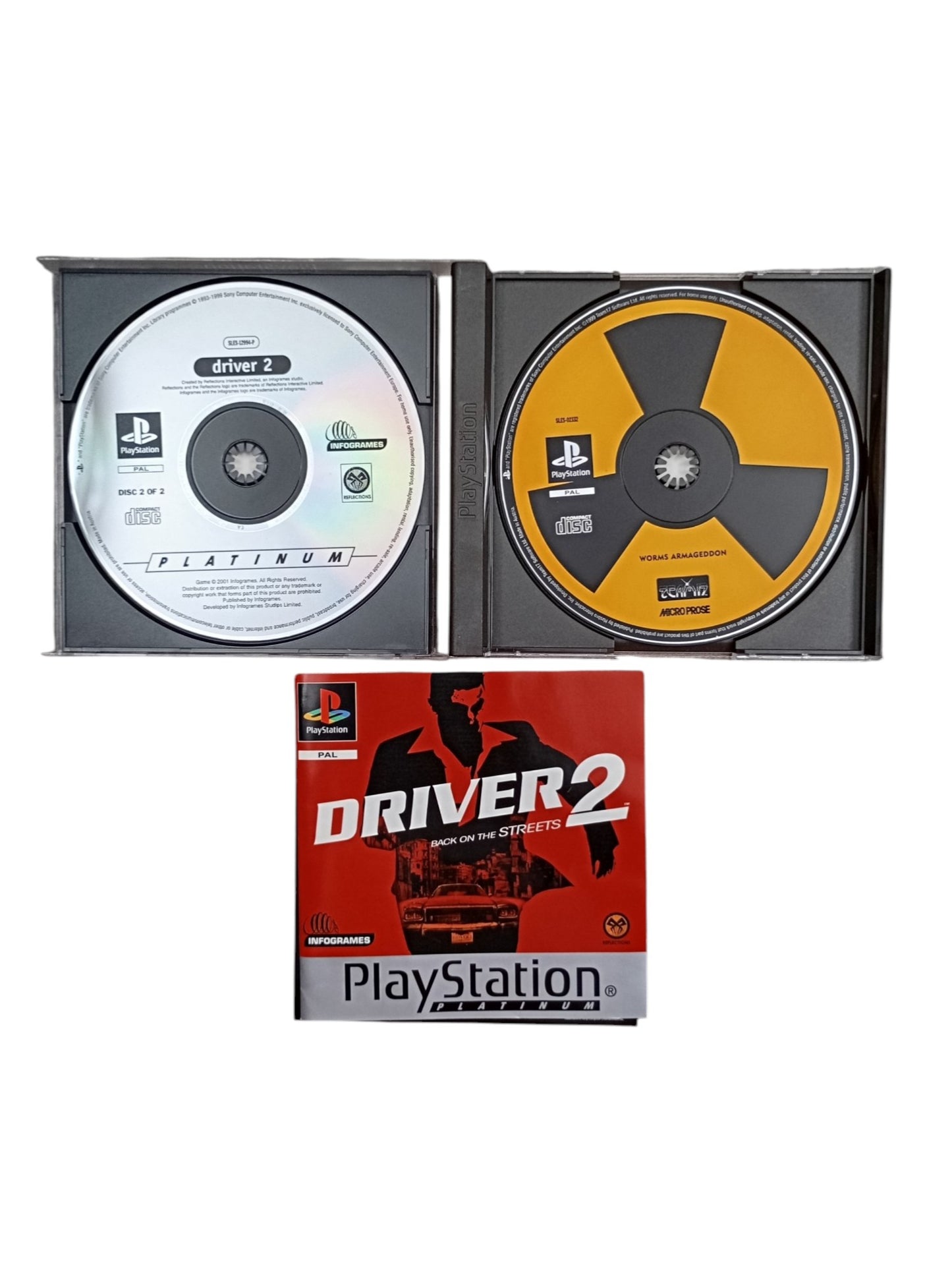 Driver 2 – PlayStation 1 (Complet) FRA Version Platinum